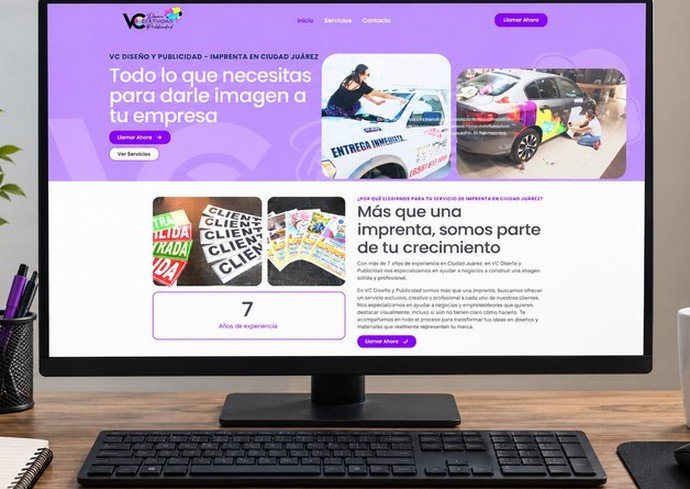 VC Diseño y Publicidad - Vidaurre Agencia Digital