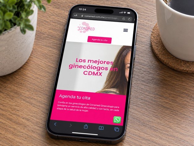 Consmed - diseño web